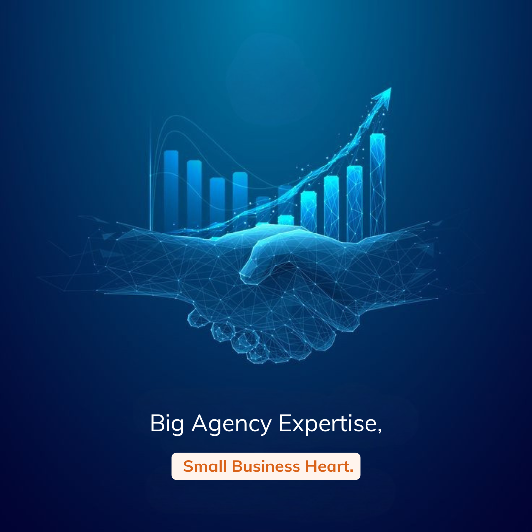 Team collaboration at BrandMark - small business marketing experts